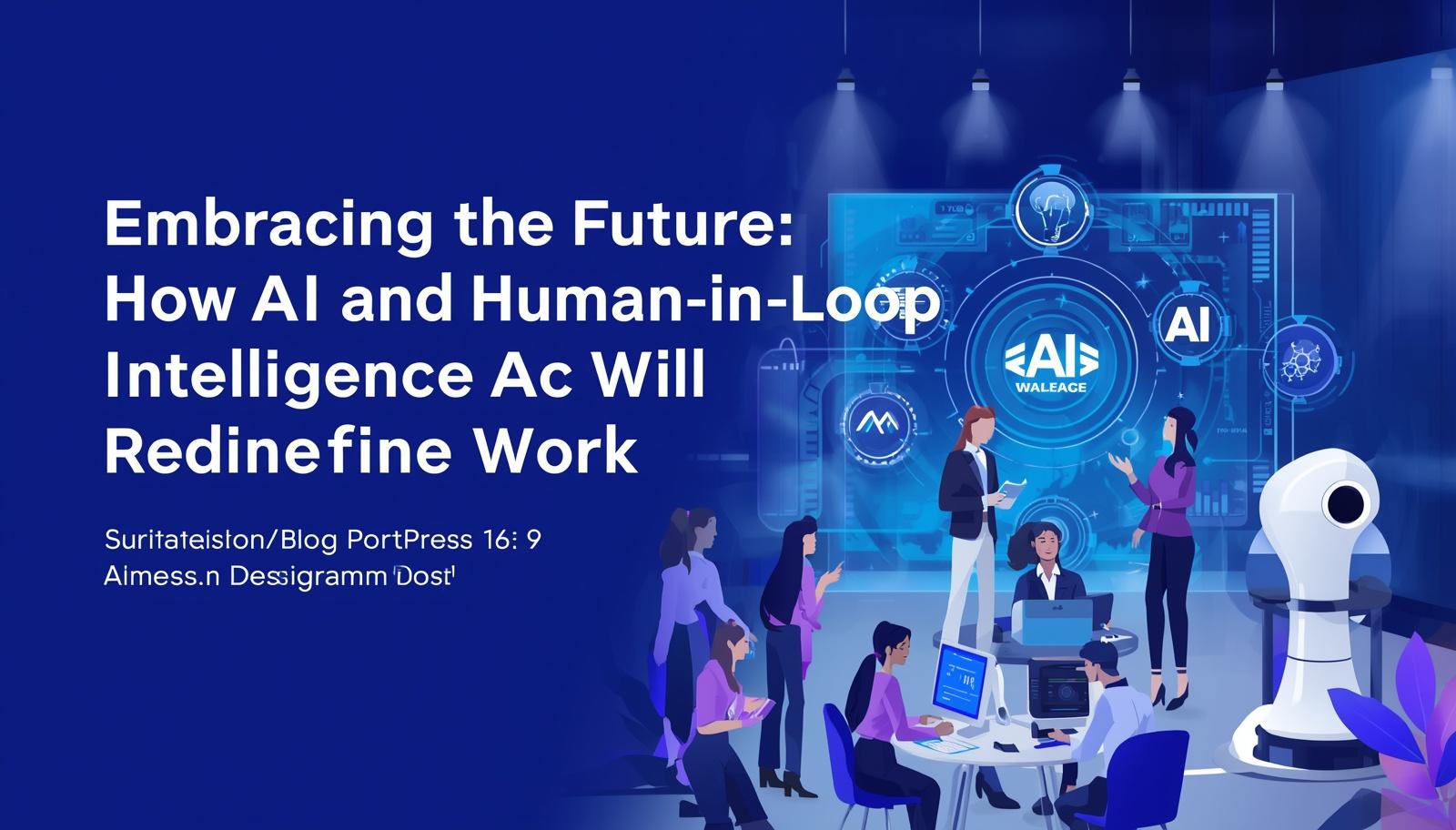 Embracing the Future: How AI and Human-in-the-Loop Intelligence Will Redefine Work