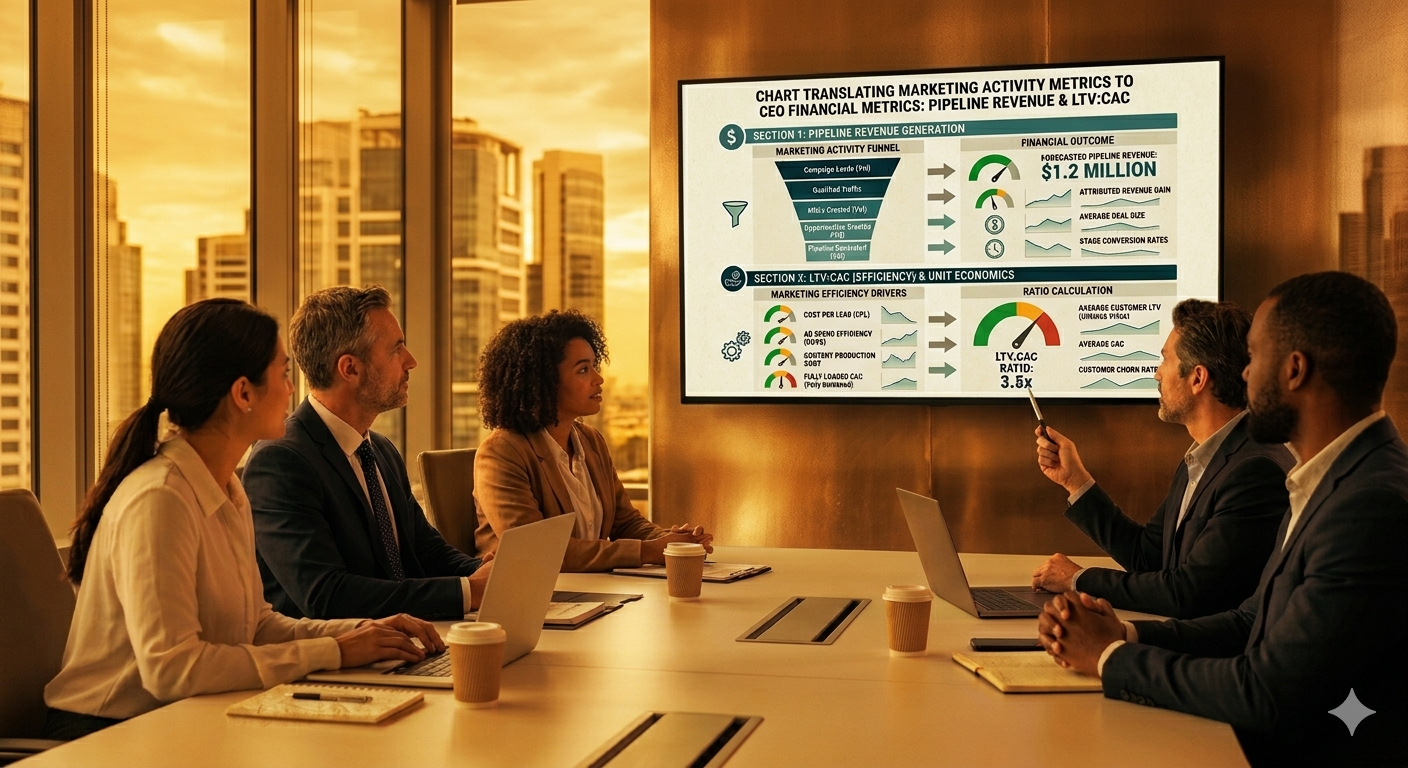 B2B Marketing Metrics CEOs Demand: Pipeline, CAC & Revenue
